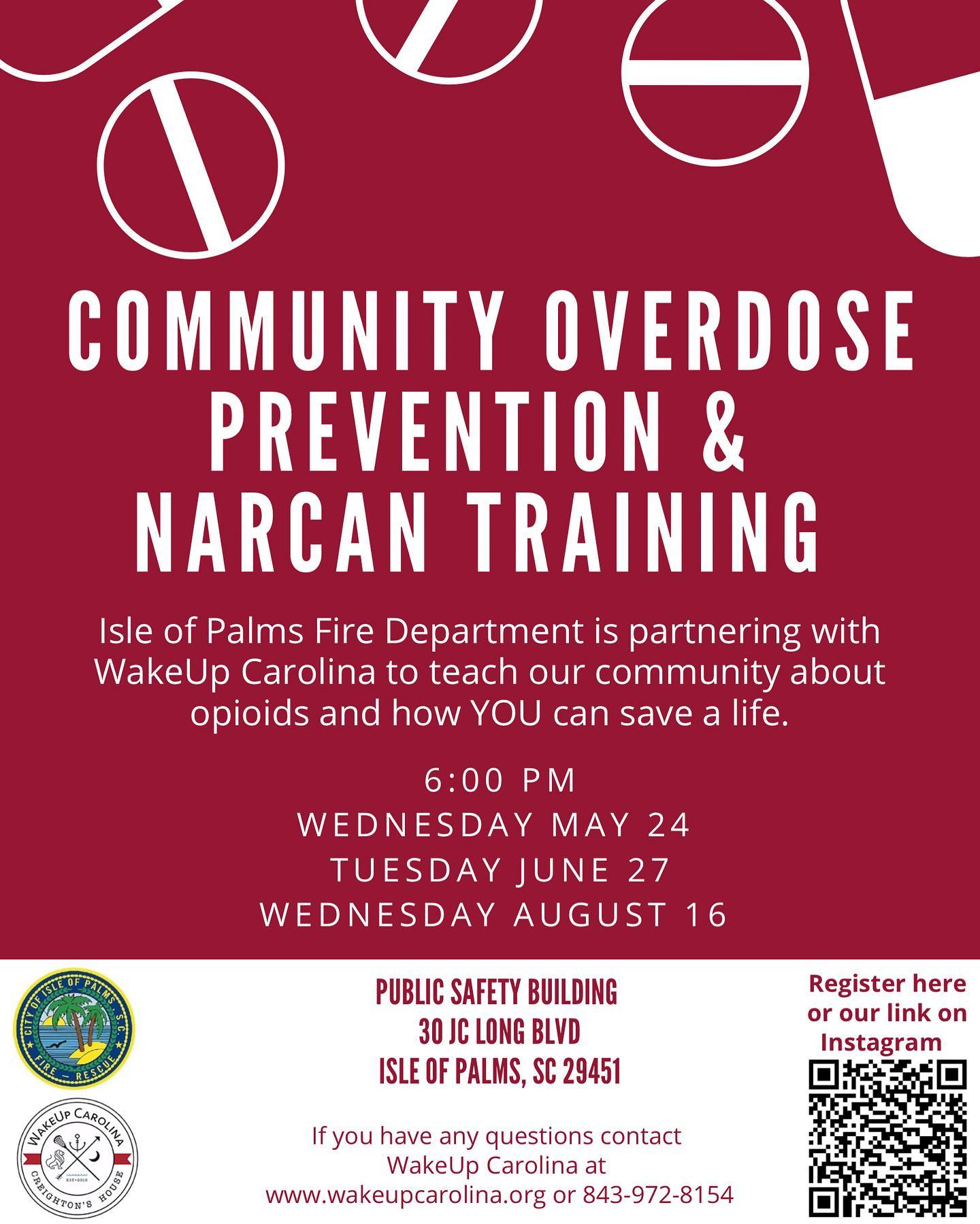 Community Overdose Prevention and Narcan Training 